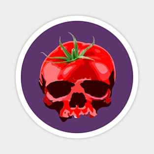 Tomato Skull Magnet